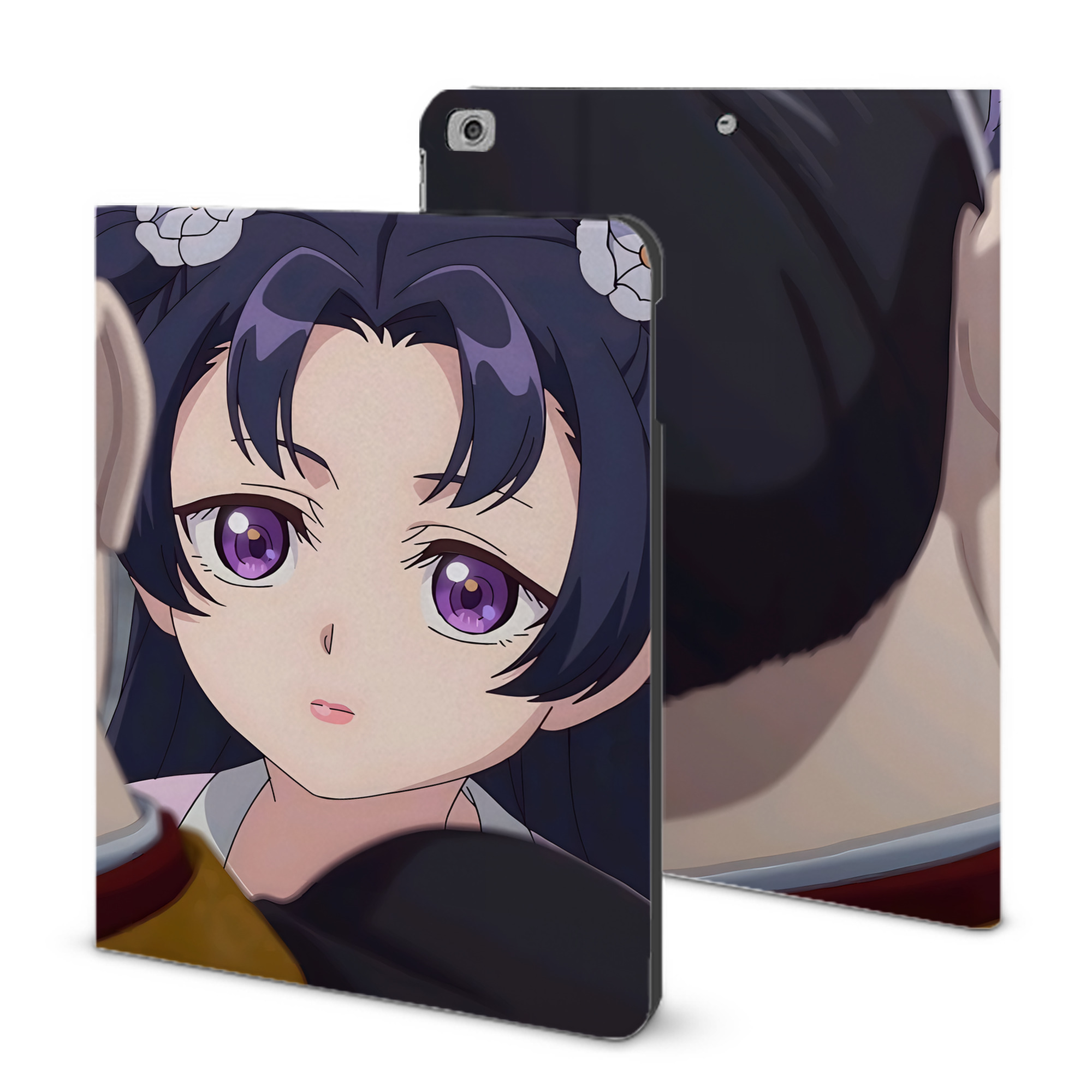 （画像用） 薬屋のひとりごと The Apothecary Diaries IPad ケース ブック型 PUレザー TPU 耐衝撃 軽量 薄型 ペン収納なし 全面保護 IPad 各モデル対応